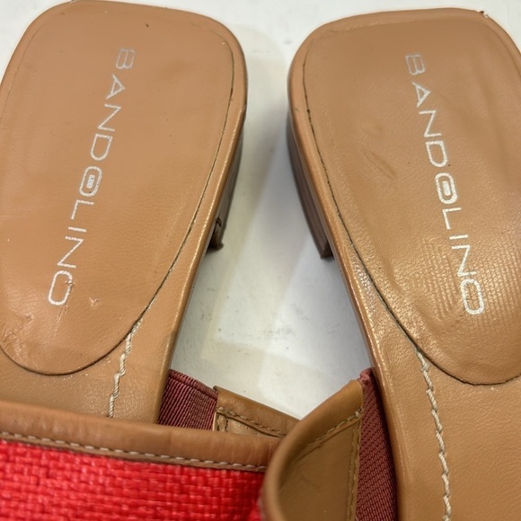 Bandolino Coral Leather Sandals - size 8 - Picture 7 of 7